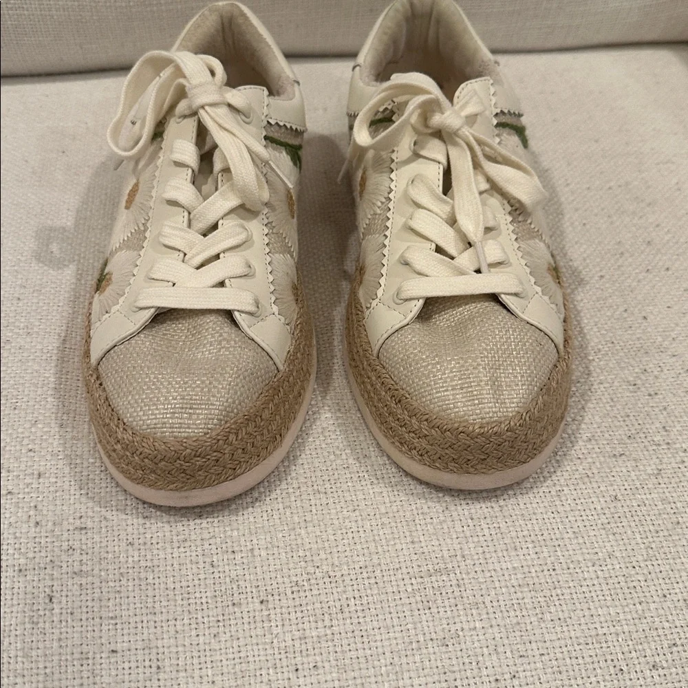 Dolce Vita espadrille embroidered tennis shoes - Picture 3 of 7